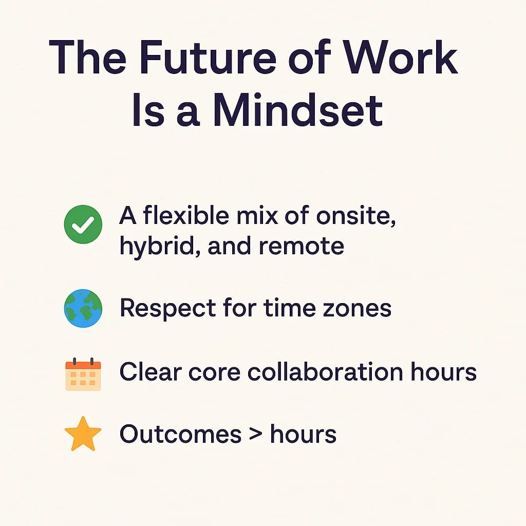 The Future of Work Is a Mindset